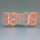 Relógio Digital de Parede LED Carregamento USB
