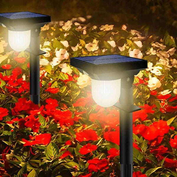 Luz Solar com Sensor de Presença para Jardim - Swanlight
