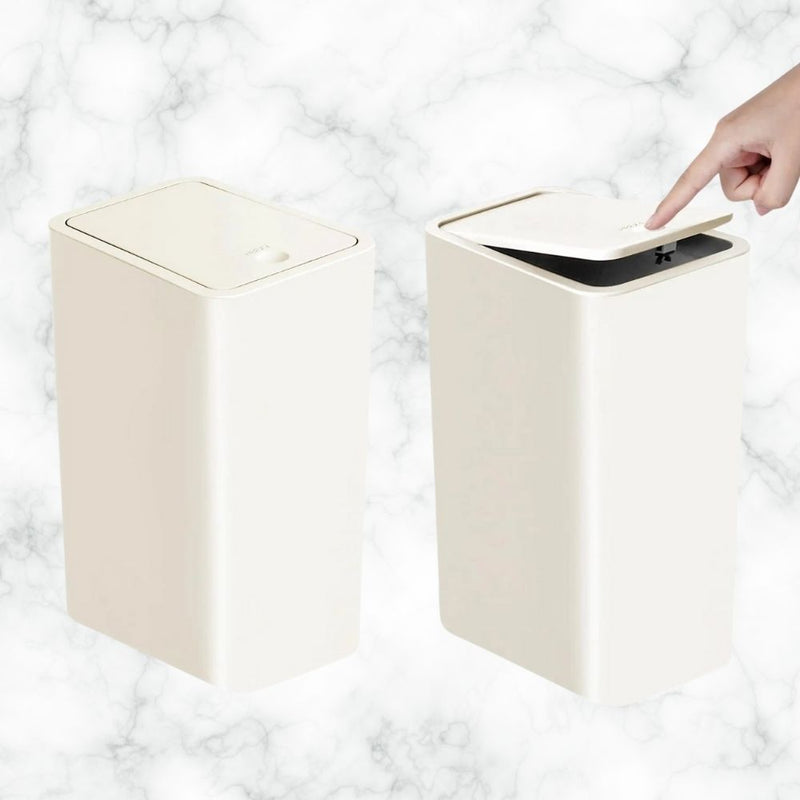 Lixeira Monocromática de Pressão Compre 1 Leve 2 - SwanBathroom