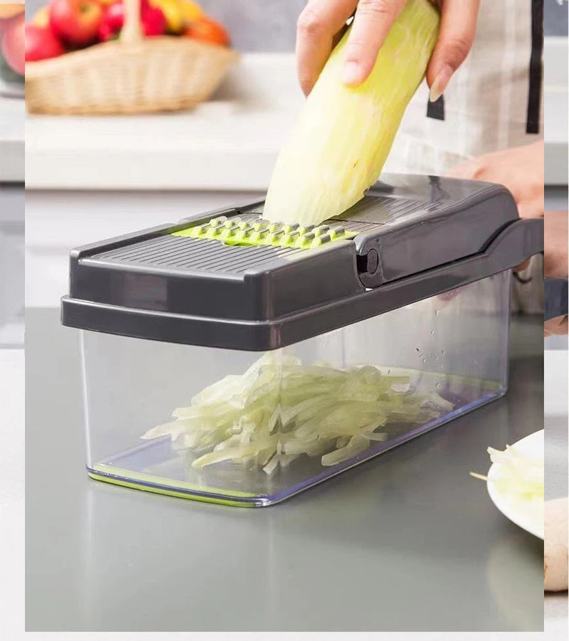 Cortador de Legumes Multifuncional 8 em 1 - Swan Kitchen